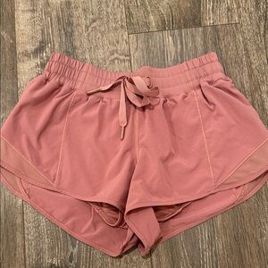 Women's LuluLemon Pink Athletic Shorts